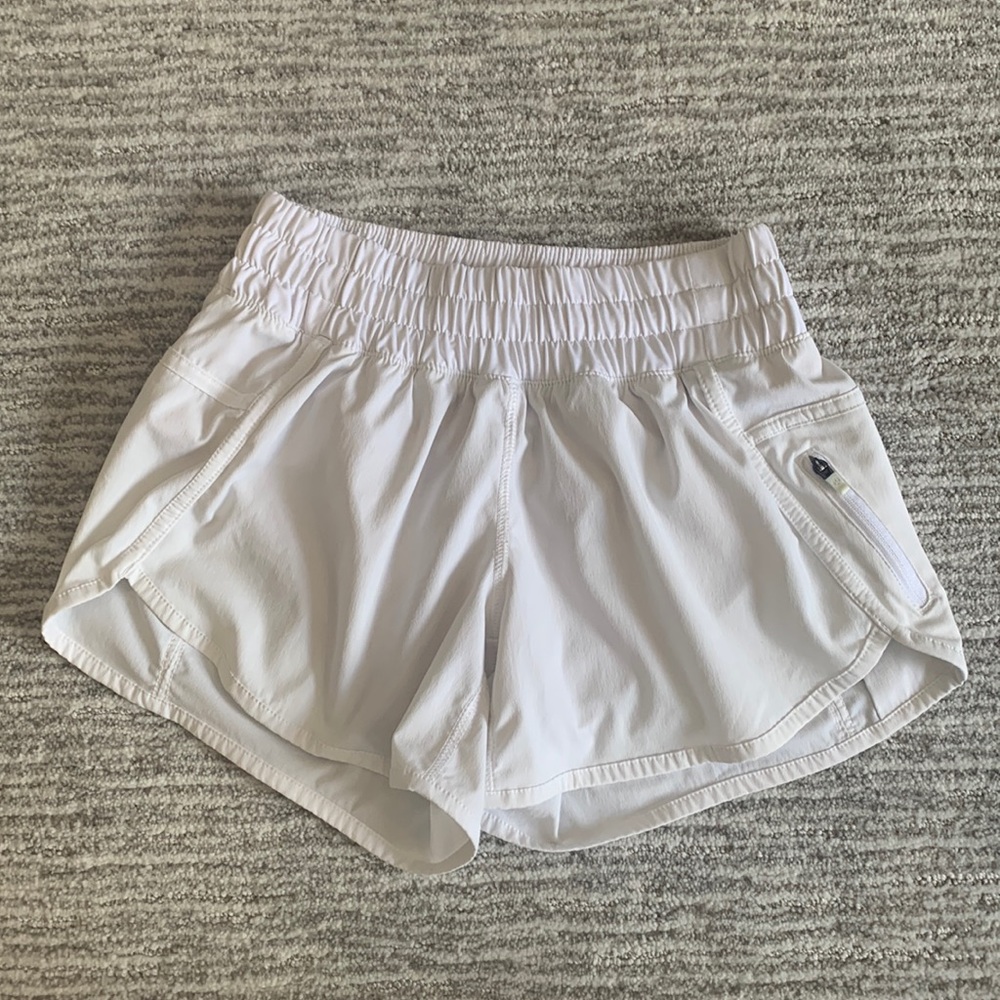 lululemon athletica White Athletic Shorts